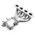 Exhaust Manifold Catalytic Converter (EPA Compliant) - Part # EMCC774843