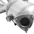 Exhaust Manifold Catalytic Converter (EPA Compliant) - Part # EMCC774843