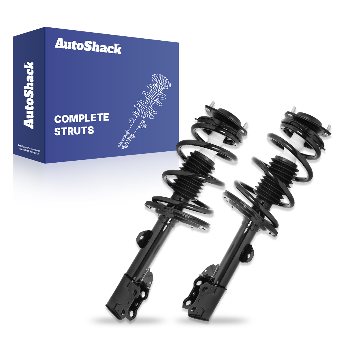 CST21619PR - Front Complete Strut Coil Springs Pair 2 Driver and