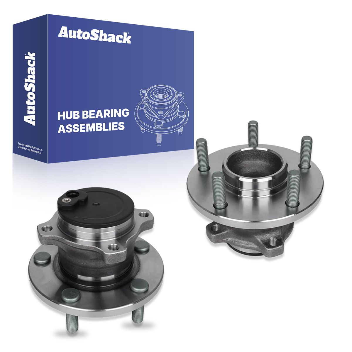 HB612349PR - Rear Wheel Hub Bearing Assemblies Left & Right with ABS