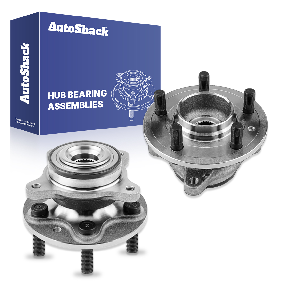 HB615069PR - Front Wheel Hub Bearing Assemblies Left & Right