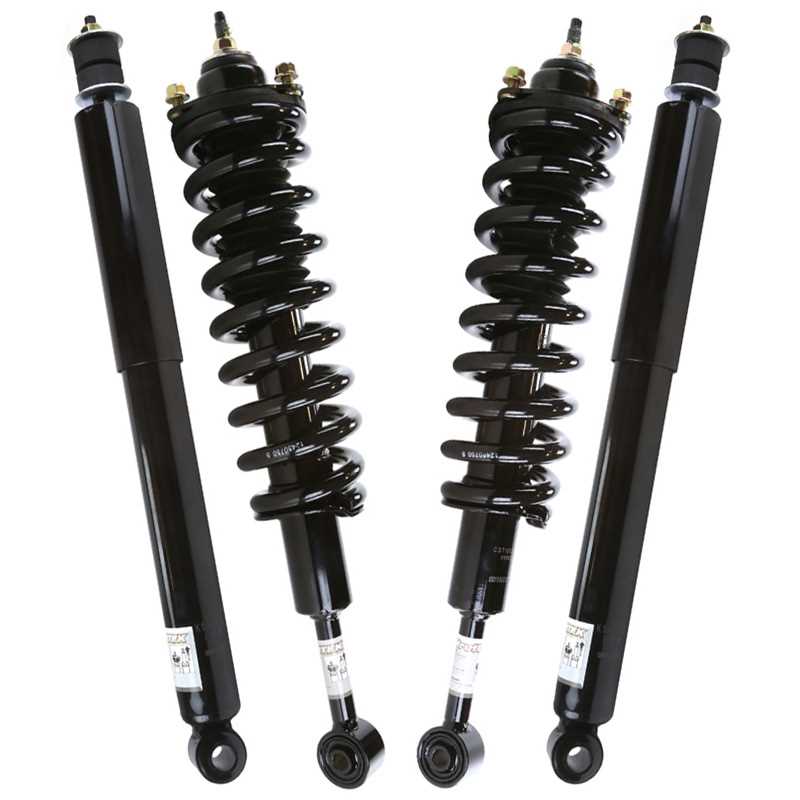 Front & Rear Complete Struts Shock Absorbers Kit Set of 4