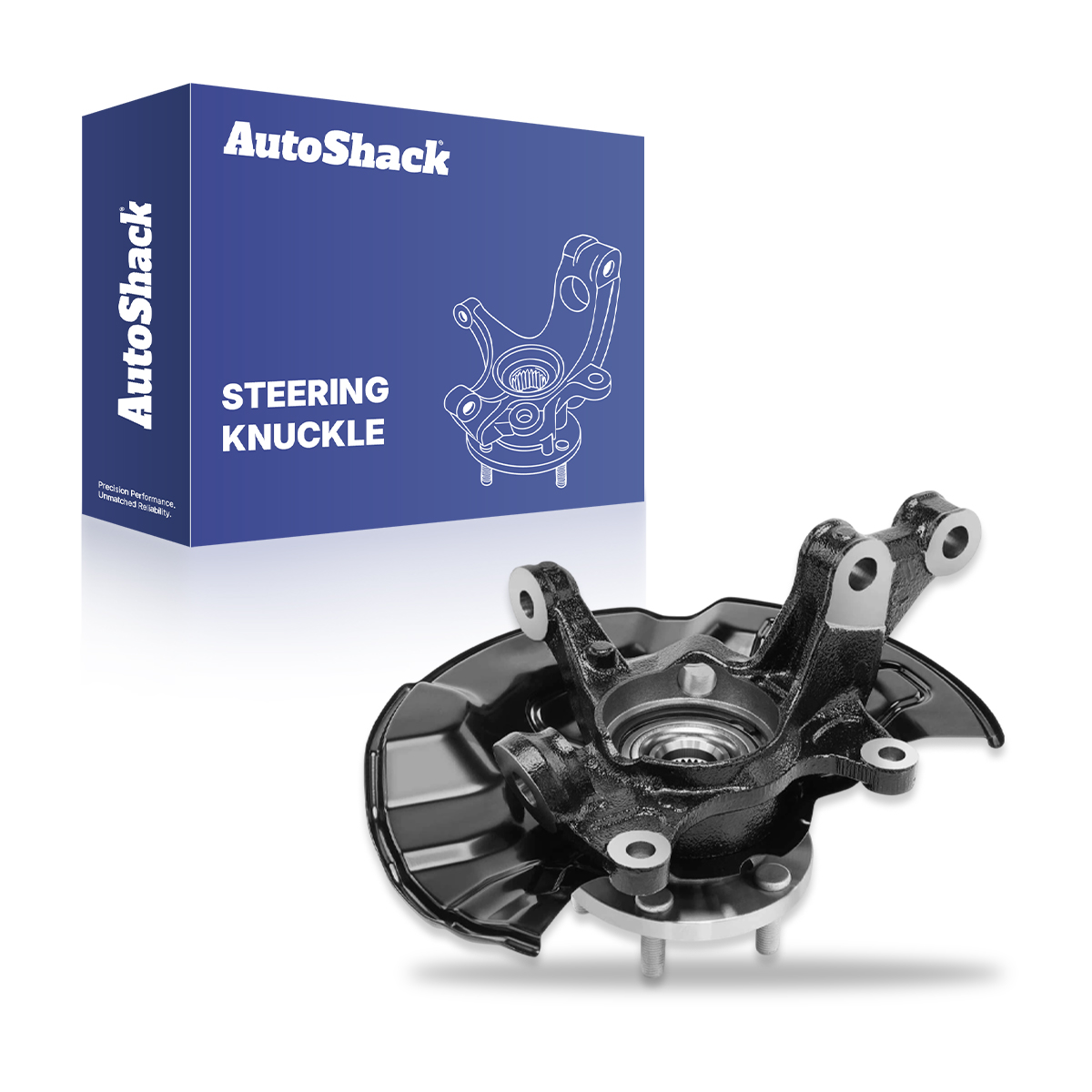 ぶひ Front Steering Knuckle and Wheel Bearing Hub Assembly Driver Side