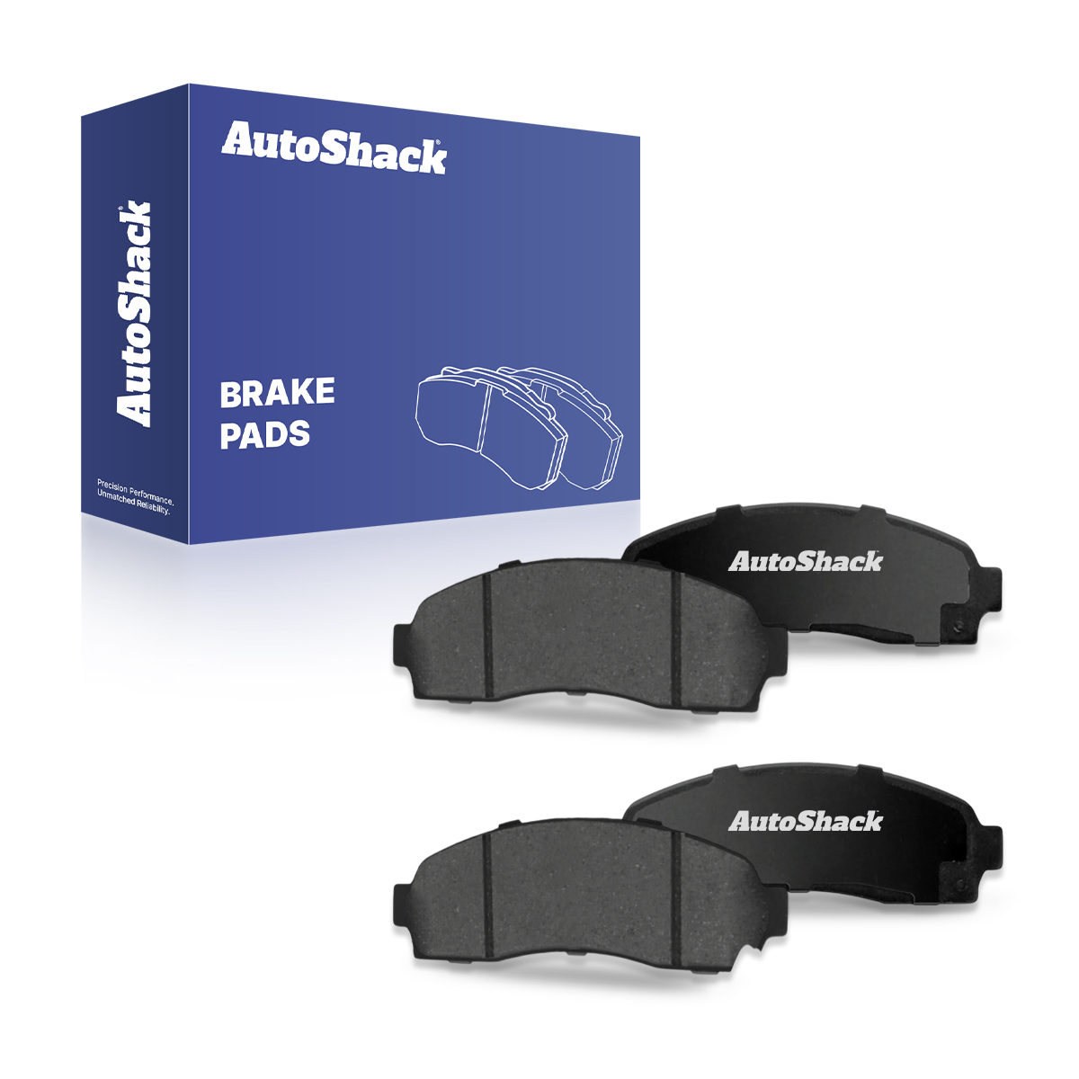 PCD833 - Front Performance Ceramic Brake Pad Kit Driver and