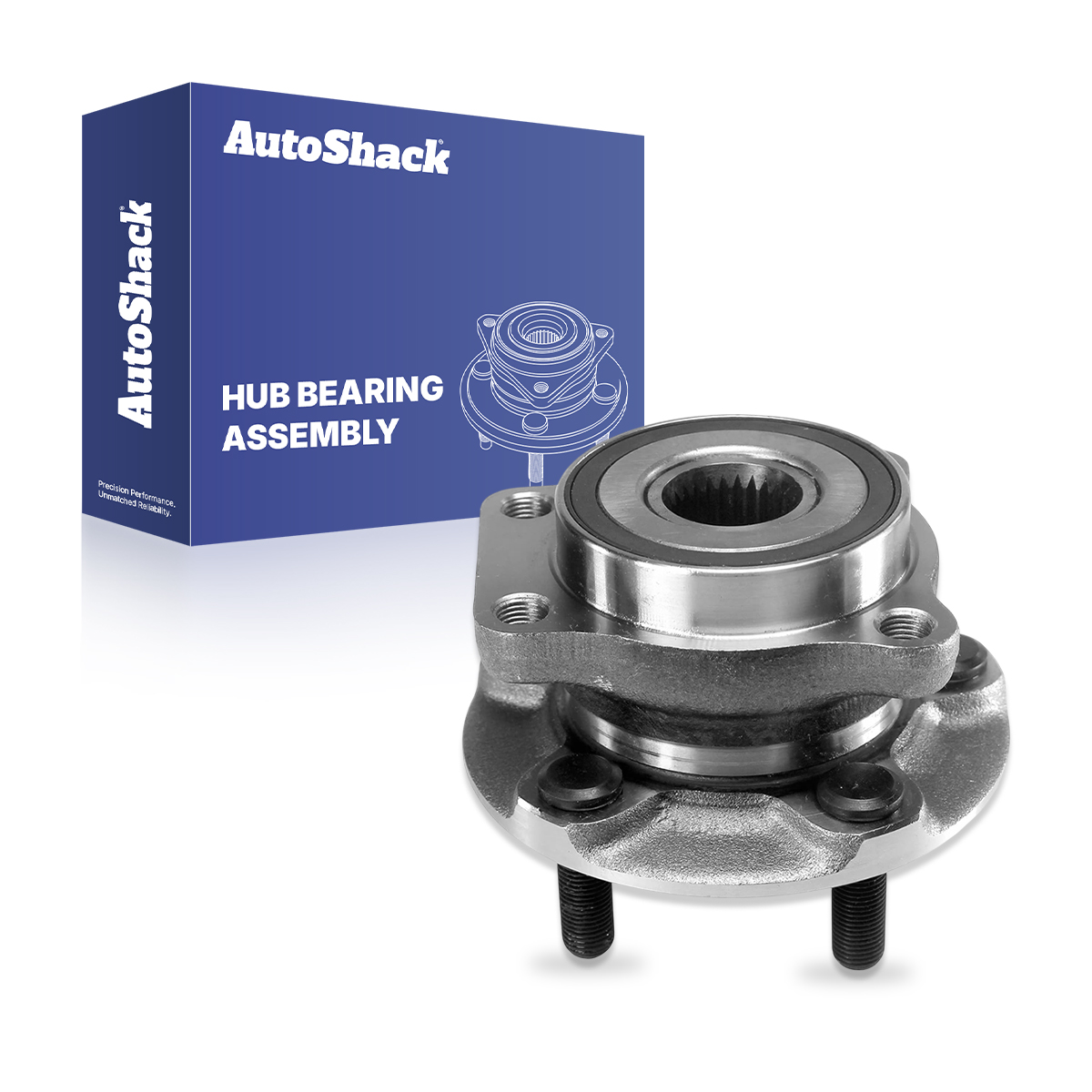 Front Wheel Bearing Hub Assembly Driver or Passenger Side