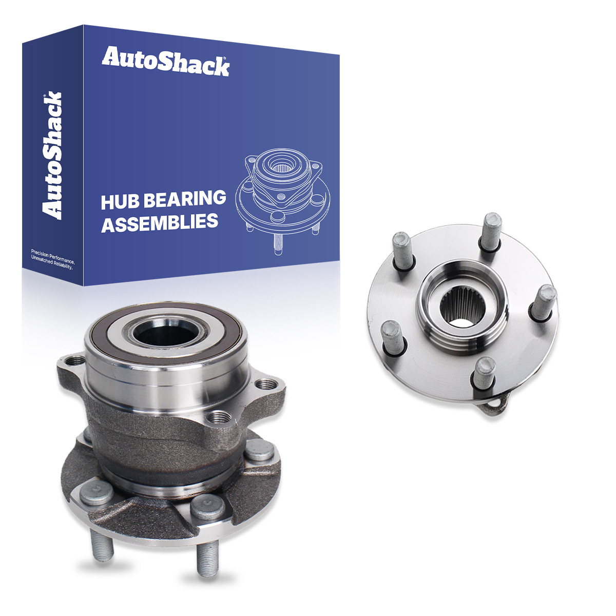 HB612520PR - Rear Wheel Hub Bearing Assemblies Left & Right with ABS