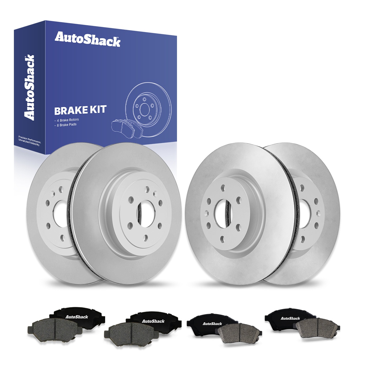 TRQ Front Brake Pads & Rotors Compatible with 11 19 Chevrolet Si 並行輸入品 Front TRQ Brake Pad and Rotor Kit fits Saab 97X 2007-2009 4.2L 6