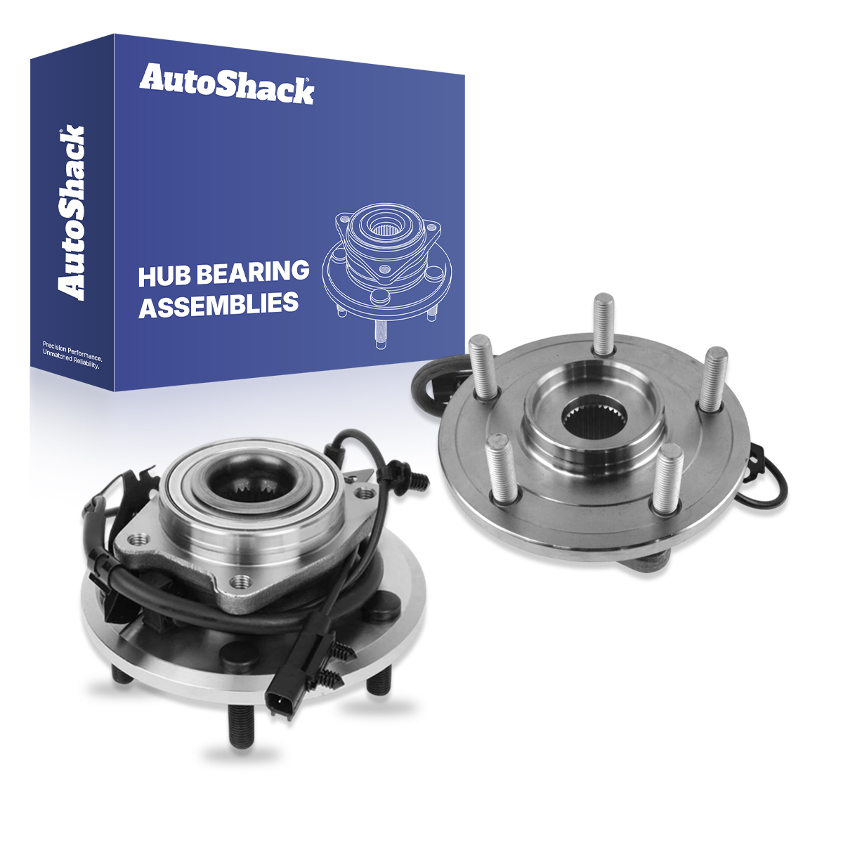 TITLE MACHX ヘッドギア LRG 12/22 HB612480PR - Rear Wheel Hub Bearing Assemblies Left & Right with ABS