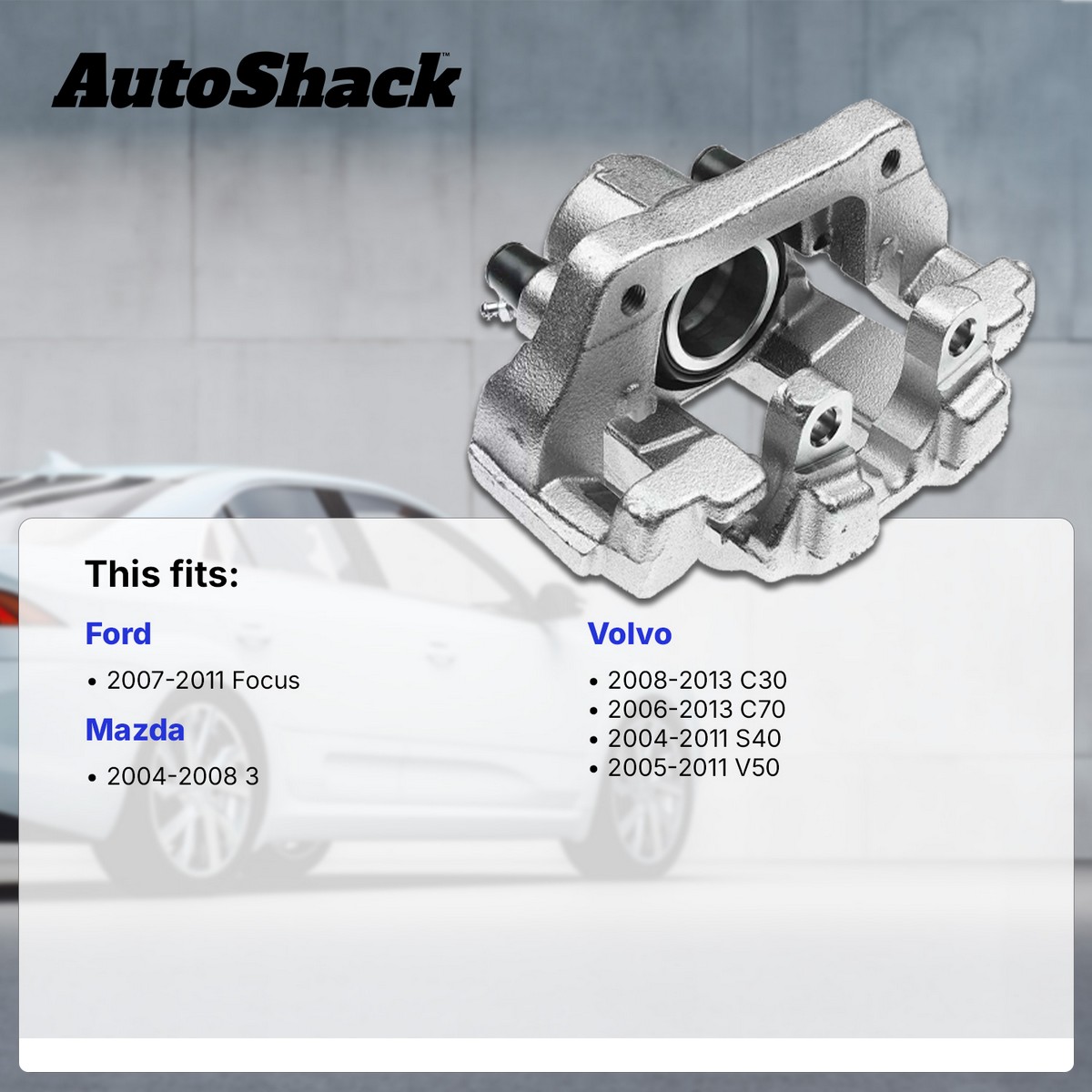 BC292956APR - Rear Brake Calipers - Driver & Passenger Side