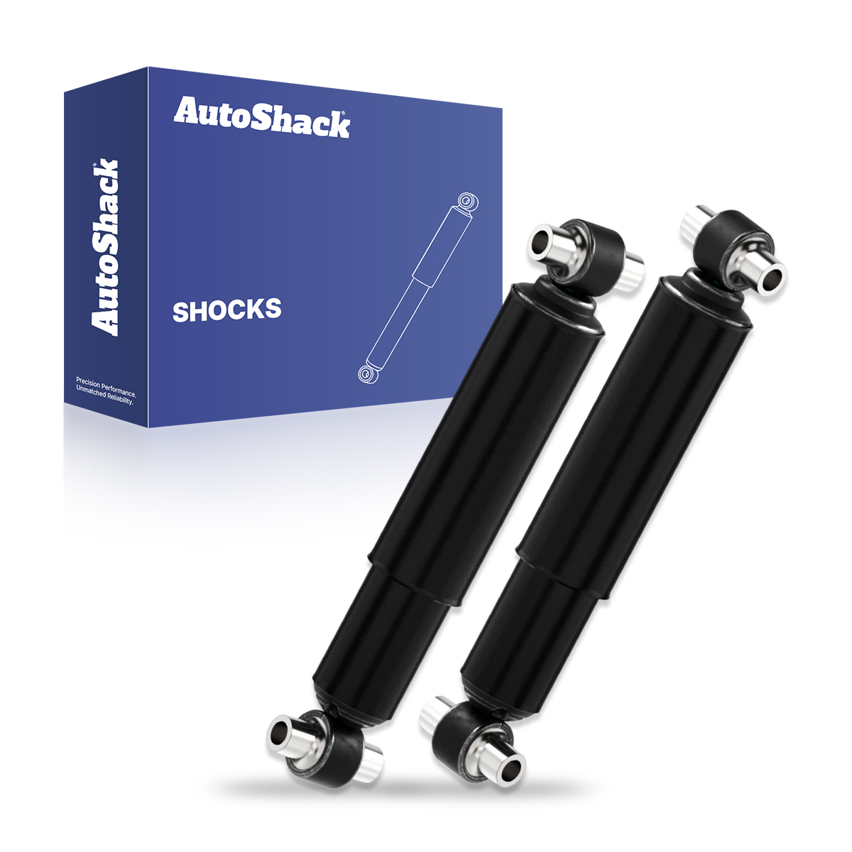 Rear Shock Absorbers Set of 2 Driver and Passenger Side
